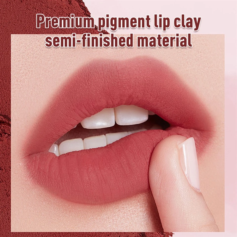 Premium Pigment Lip Clay Semi-finished Material Premium Pigment Lip Clay Semi-finished Material