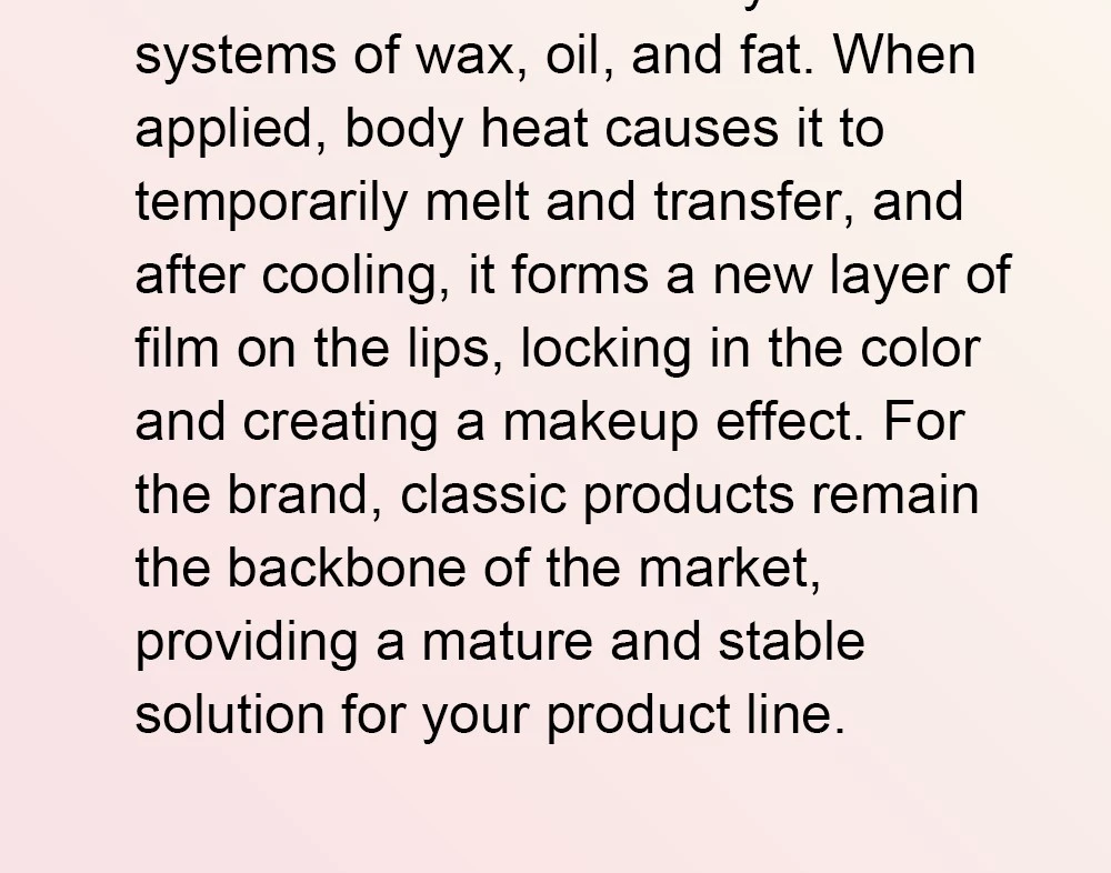 COLOR-CUSTOM-LONG-LASTING-LIPSTICK-SEMI-FINISHED-MATERIAL03 COLOR-CUSTOM-LONG-LASTING-LIPSTICK-SEMI-FINISHED-MATERIAL03