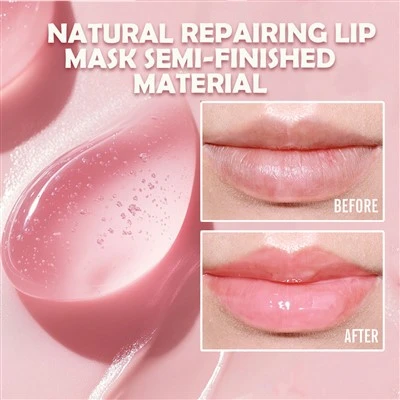 Natural Repairing Lip Mask Semi-finished Material