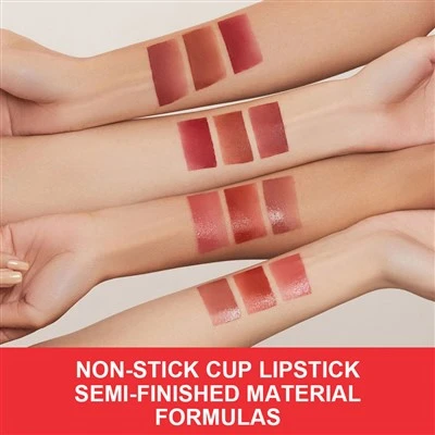 Non-stick Cup Lipstick Semi-finished Material Formulas